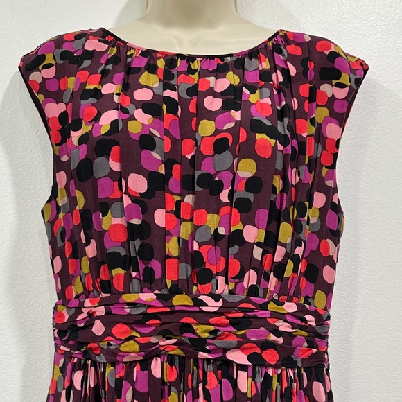 Boden Colorful Polka Dot Dress - Picture 3 of 12